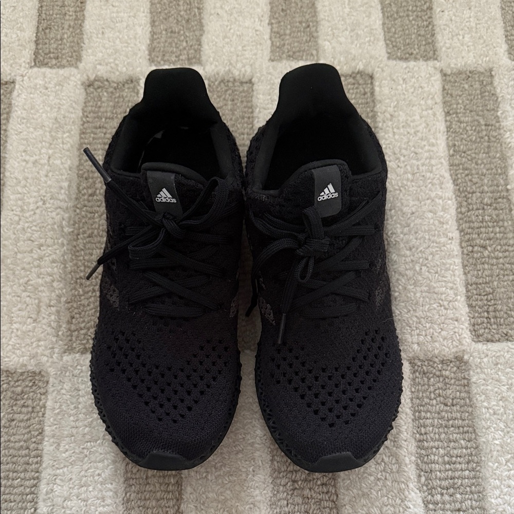 Adidas 4D Futurecraft Black Athletic Sneakers